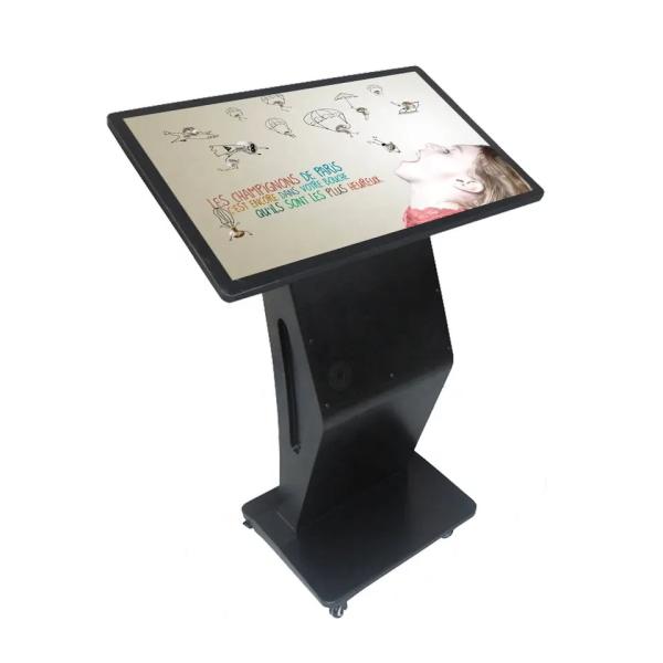 55" Floor Standing All In One Touch Screen Kiosk Computer Android Windows System