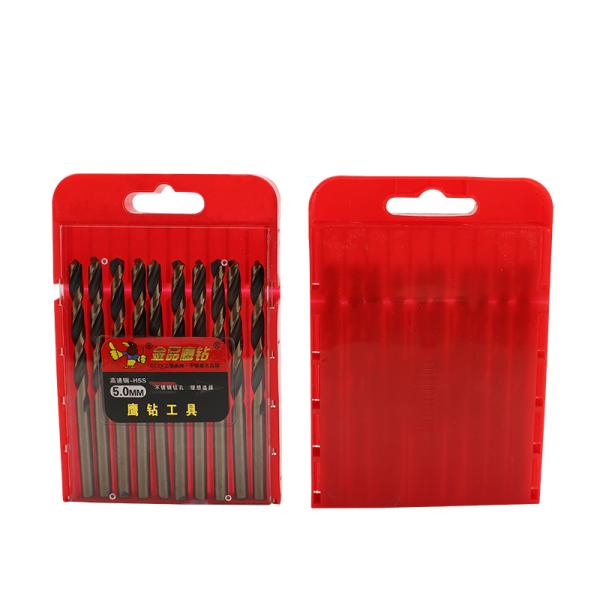 High Quality  Twist Drill Bits for Stainless Carbon Steel Iron Metal Drilling Tools  Hexagonal Shank Spiral Drill Bit