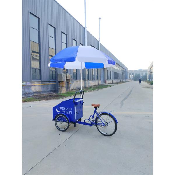 3 Wheel Street Mobile Fast Food Vending Bike Cart with Customized Cooking Equipment