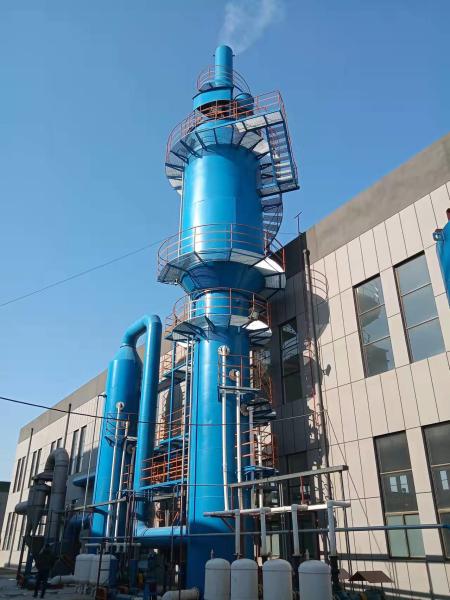 Stainless Steel Alkaline Solution Spray Desulfurization Tower For Flue Gas Treatment