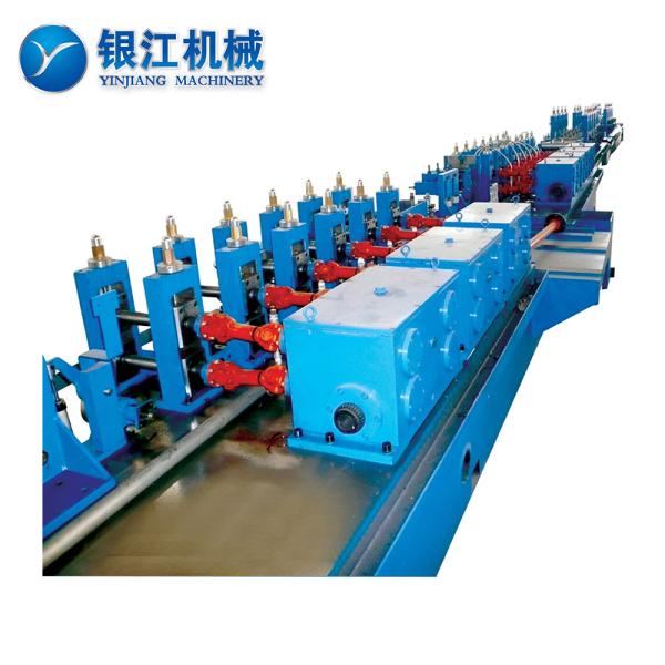 Rectangle Square Ms Pipe Making Machine Carbon Steel Pipe Roll Forming Machine