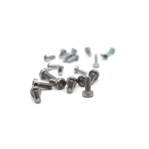 M0.5-M3 Ultra-Fine Thread Micro Screws Titanium Steel Phillips Pan Head For Entertainment Equioment