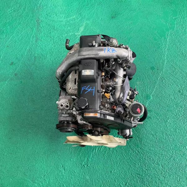 Original Japanese 1KZ 1KZT Complete Used Diesel Engine 3.0L 4 Cylinder for Toyota PRADO, Pick-up Truck