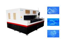 Machine de découpe laser à fibre de verre mince de 80w pour assemblages optiques