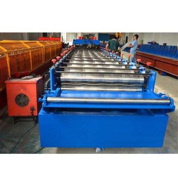 7.5KW Metal Roof Panel Roll Forming Machine For 0.7mm Color Sheet