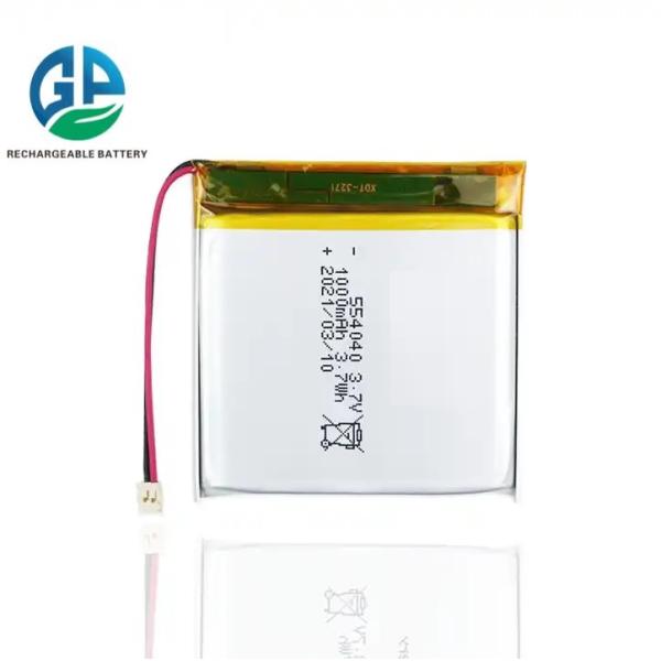 KC CB IEC62133 утвержден 554040 3,7 V 1000mah батарея инструмент аккумулятор