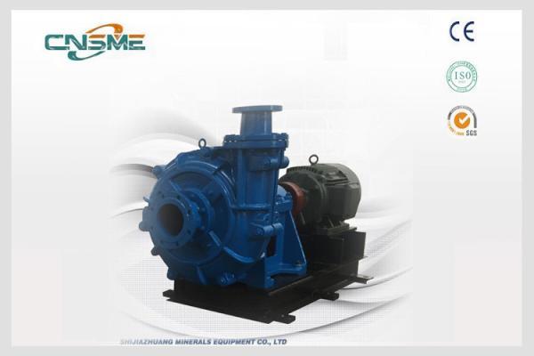 Ground Ore Non Clog ZJ Slurry Pump 50ZJ Singe Stage Chrome Alloy Material