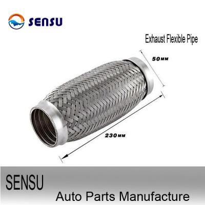 OEM Universal Car 201SS 1.75 Tubo de escapamento flexível trançado Tubo de escapamento flexível