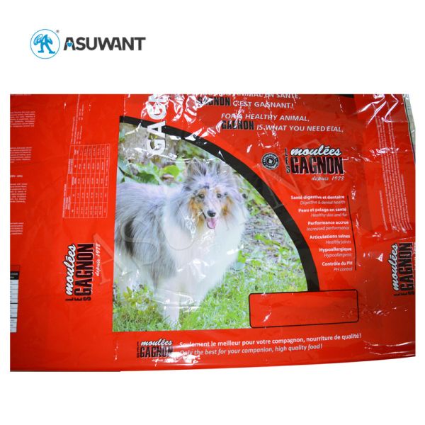 Resealable Pet Dog Food Packaging Bag Large 2kg 5kg With Ziplock