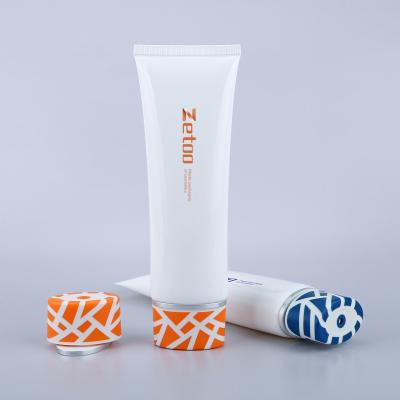 Oval Sunscreen Container 70ml - 180ml Tube Packaging For Cosmetics