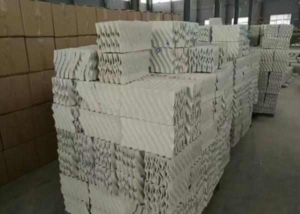 Customzied Ceramic Structured Packings , High Capacity Distillation Column Internals