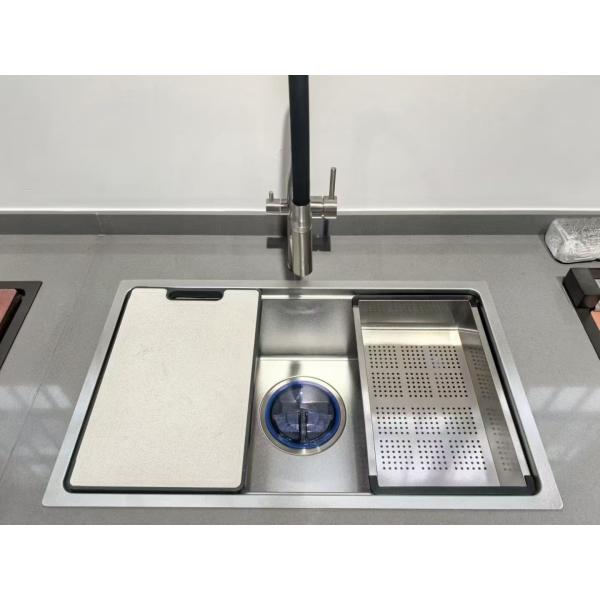 18/10 Nickel Steel Material Undermount Stainless Steel Single Bowl Sink with Required Overflow