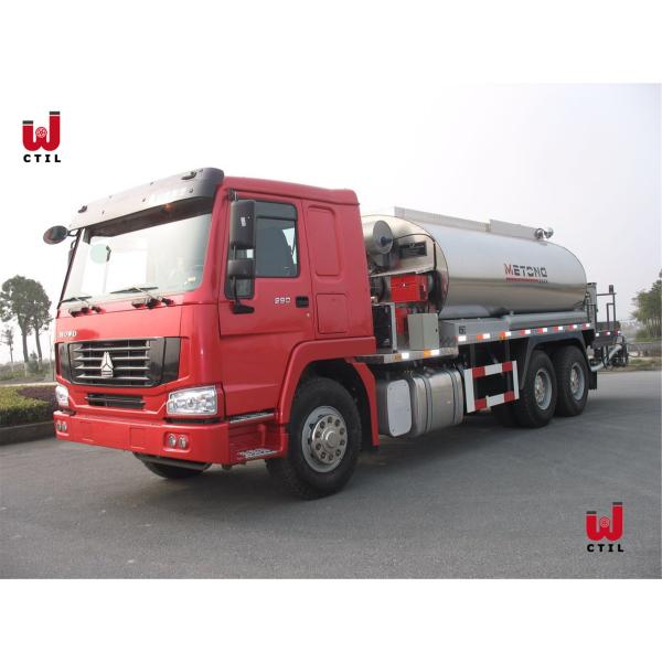 Тележка раздатчика битума тележки 20t тэкса асфальта Sinotruk 6x4 нагревая