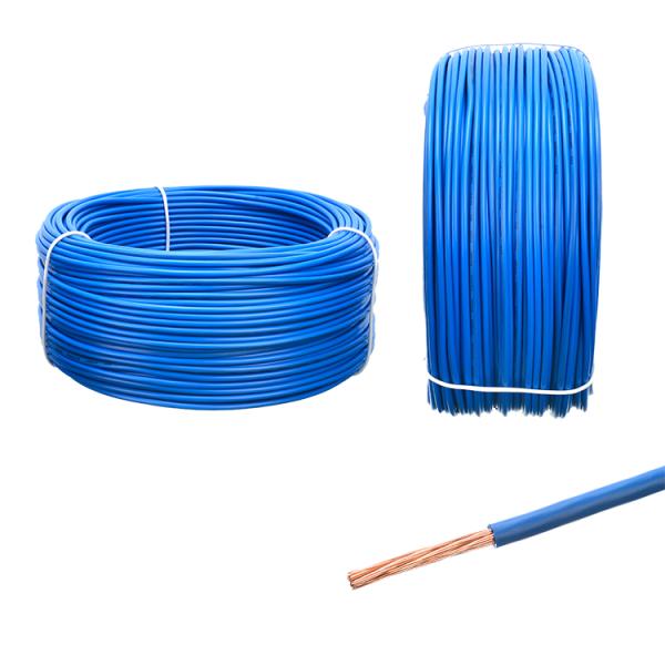 100% Cooper VDE Certified Single Core 1.5mm2 Flexible Electric Cable with PVC Insulation Control and BV/BVR Standard