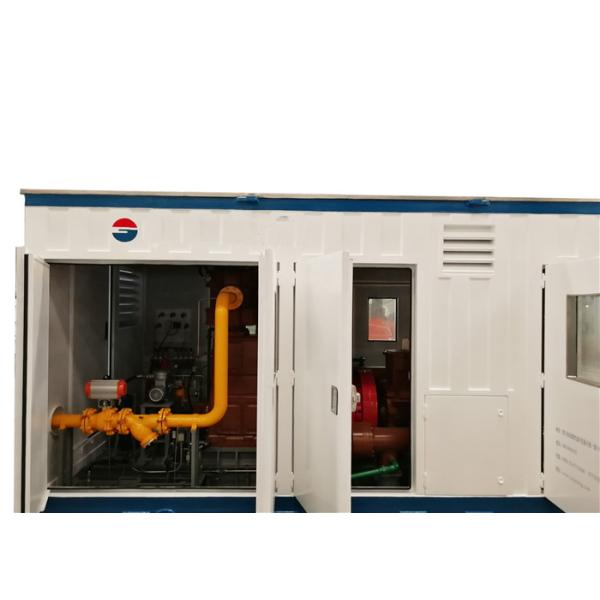 Oil Free CNG Gas Station With Shelter , Compressed Natural Gas Stations