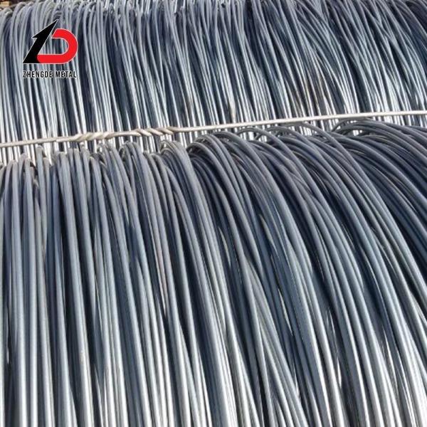 Ready Stock 1006 1008 1022 Ms Raw Material of Wire Nail High Carbon Steel Wire Rod Manufacture Price