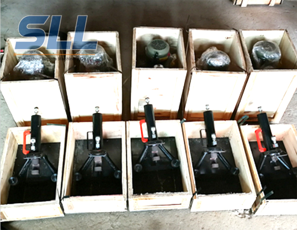 Portable Manual Hydraulic Steel Bending Machine / Concrete Spraying Equipment