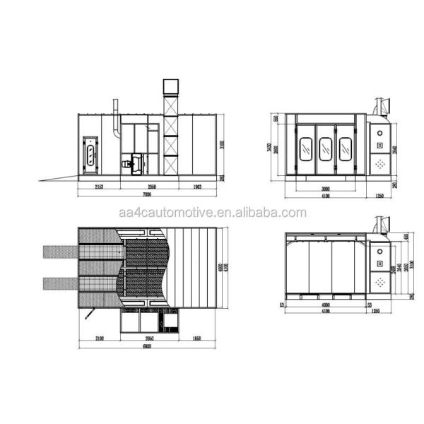 spray booth manufacture AA-SB601