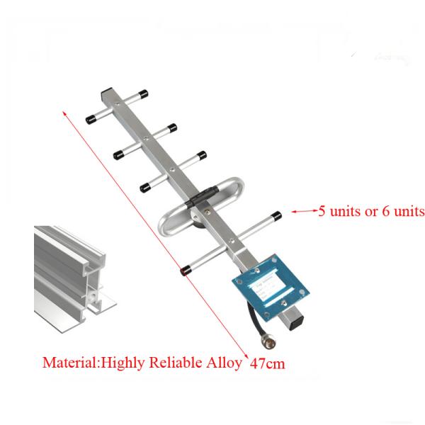 Outdoor Yagi Antenna 824mhz to 960hz 850mhz 900mhz Mobile Phone Signal Antenna 8dBi External Cellphone Direction Antenna