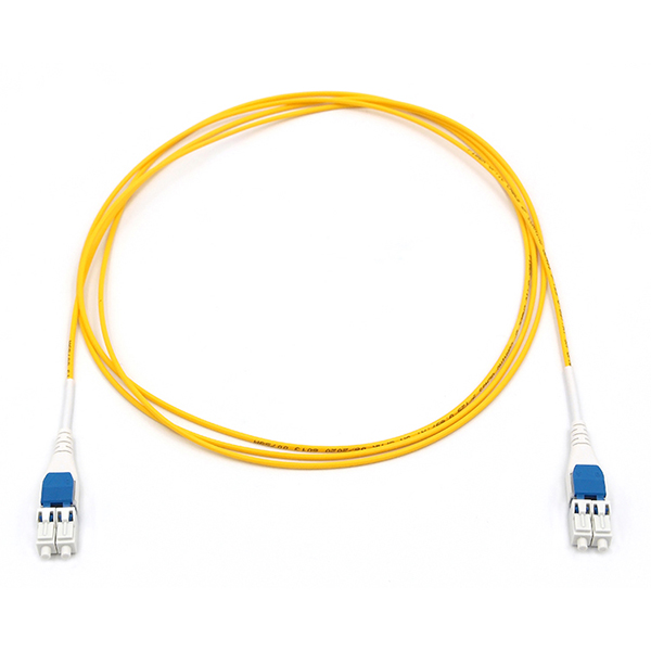 LC UPC To LC UPC Uniboot Patch Cord Single Mode OS2 OFNR Fiber Cable