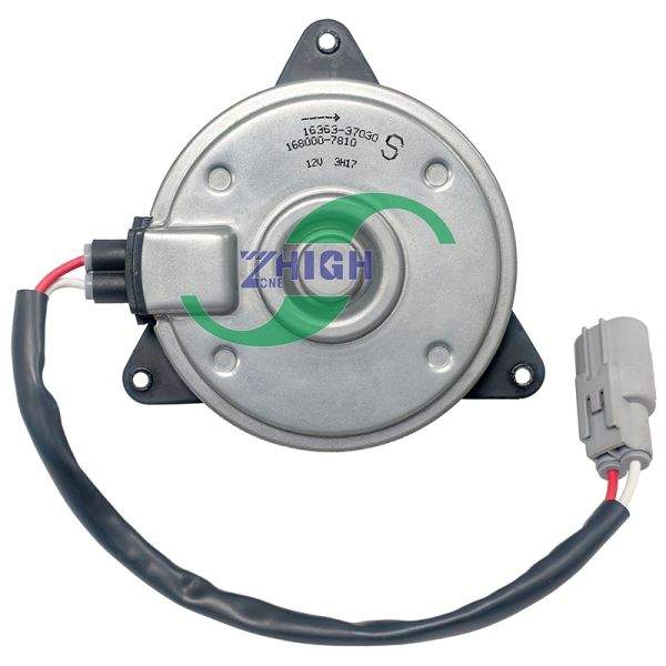16363-37030 Radiator Cooling Fan Motor 16363-0T050 168000-7810 For TOYOTA Wish