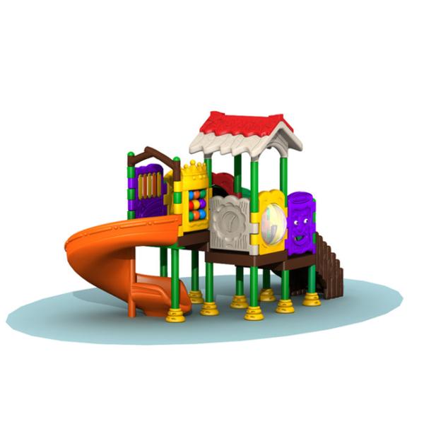 Durable Kids Outdoor Play Gym Sets , Childrens Plastic Playground Equipment