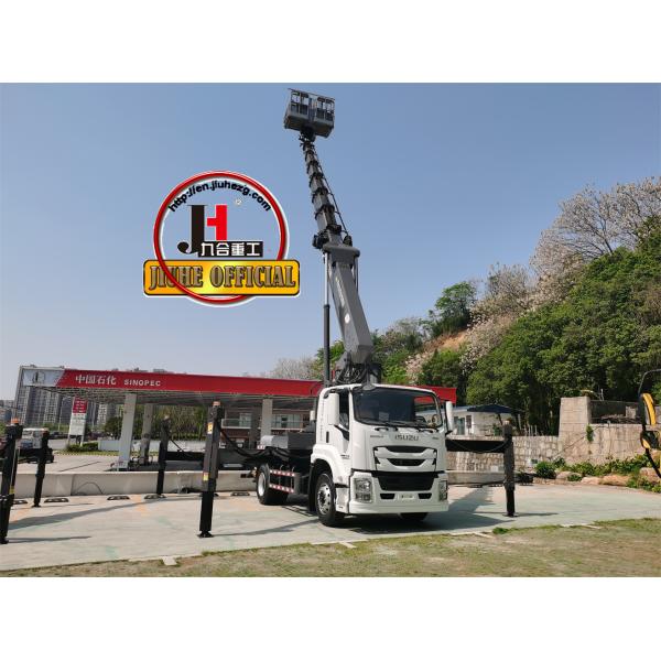 21m 23m 24m 25m 29m 32m 38m 45m 50m 55m Camión de trabajo aéreo HOWO Vehículo de trabajo aéreo ISUZU Plataforma de trabajo alta