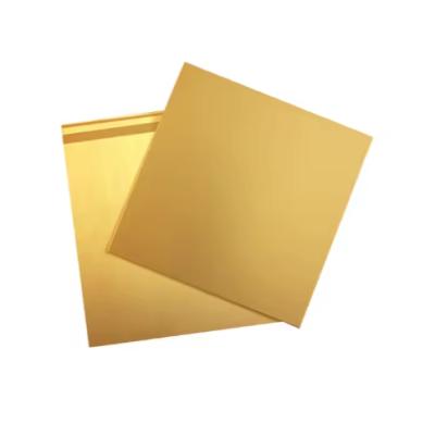 0.5mm-5mm Brass Decorative Copper Plate With Cutting Processing Service