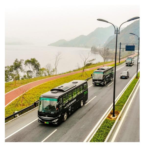 ônibus interurbano elétrico 110km/H de Seater da auto transmissão 45 de 11m