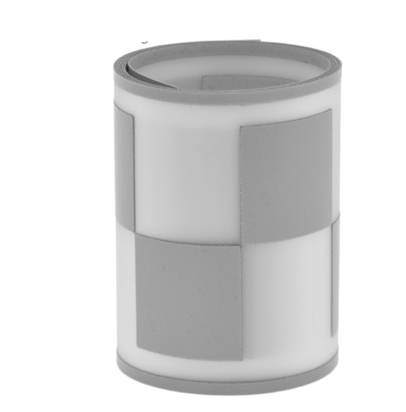 фильм переноса дневной ткани винила нашивок ткани ленты безопасности отражательный поделил на сегменты оранжевый желтый цвет