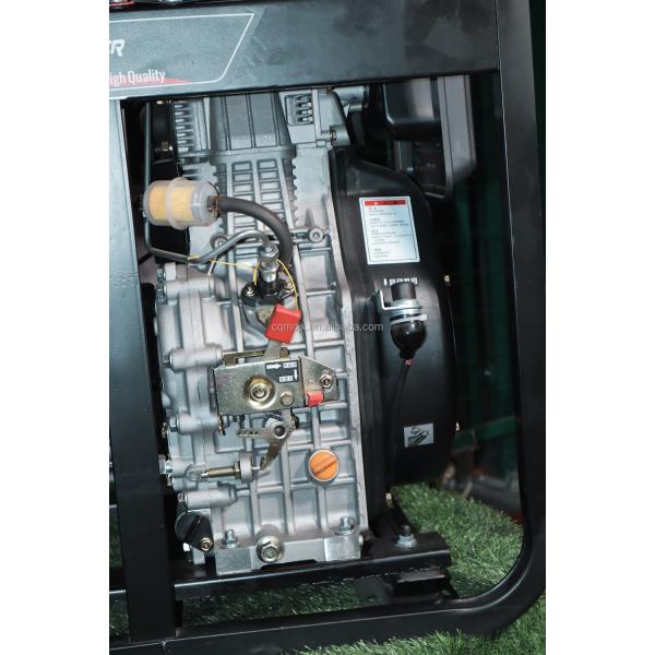 5kva 6.5 Kw Diesel Generator Portable Open Frame Diesel Electric Generator 487cc 230/400V Frequency 60Hz