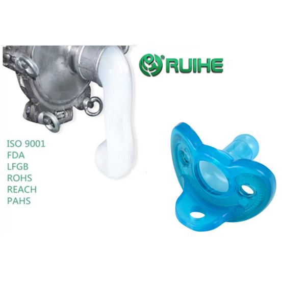 Соответствие с силиконовой резиной УПРАВЛЕНИЯ ПО САНИТАРНОМУ НАДЗОРУ ЗА КАЧЕСТВОМ ПИЩЕВЫХ ПРОДУКТОВ И МЕДИКАМЕНТОВ высокой прозрачной жидкостной для ниппелей