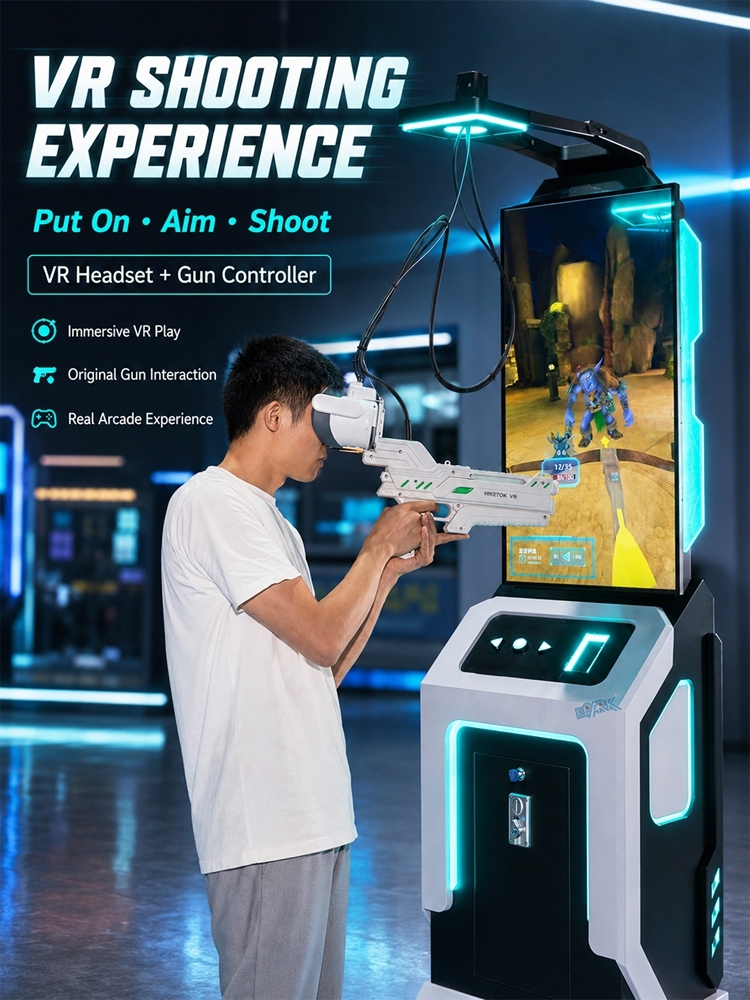 VR Kids Interactive Game Machine for Entertainment