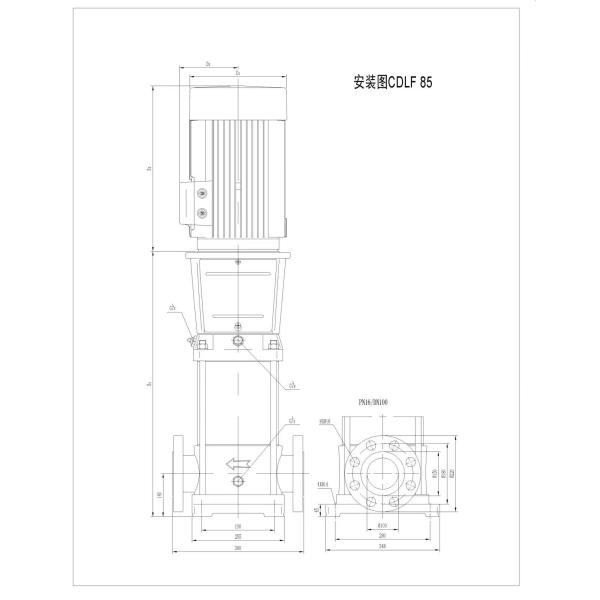 Bombas de refuerzo de agua de acero inoxidable con tubo y tanque de presión