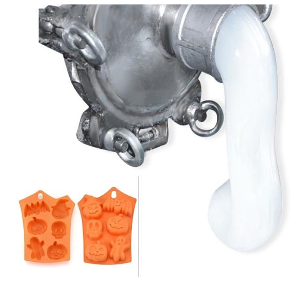 Precio de fabricación RTV-2 caucho de silicona líquida para la fabricación de moldes con silicona de alta calidad de calidad alimentaria de la FDA