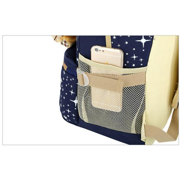 Star Printing Trendy School Backpacks , Teenage Girl's Rucksack School Bag