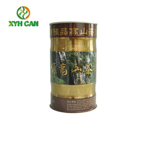 O alimento Tin Can Stackable Round Empty imprimiu recipientes 0.18-0.25 milímetros de espessura