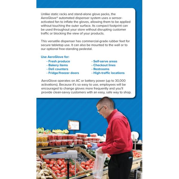 12W Virus Protection Automatic Sanitary Glove Dispenser