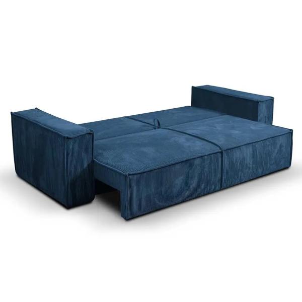 3 Seat Sofa Bed Furniture Customized Color Fabric Size Extendable Sofa Bed
