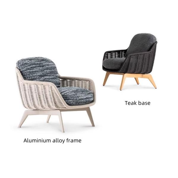 Waterproof Durable Sofa Seat Cushion Covers for Outdoor Rattan Sofa Furniture Sets