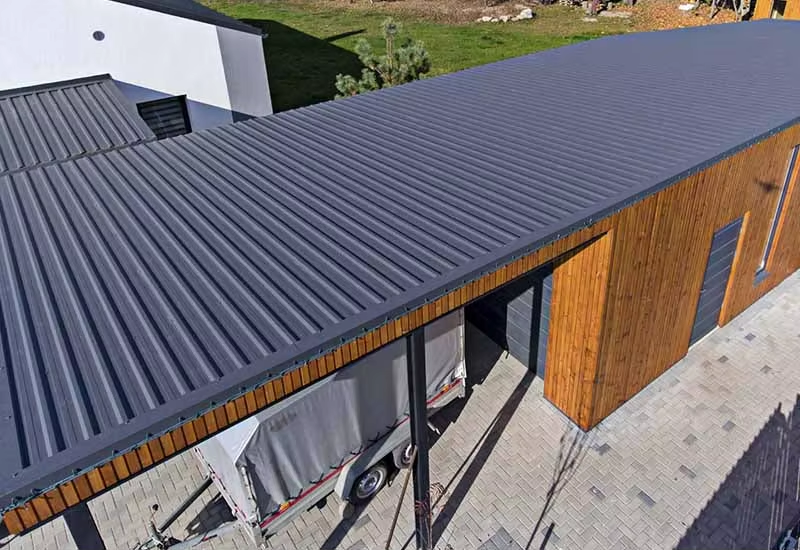 Mexico Popular for R101 Trapezoidal Roof Panel Roll Forming Machine Warehouse Workshop Commercial Building Roof