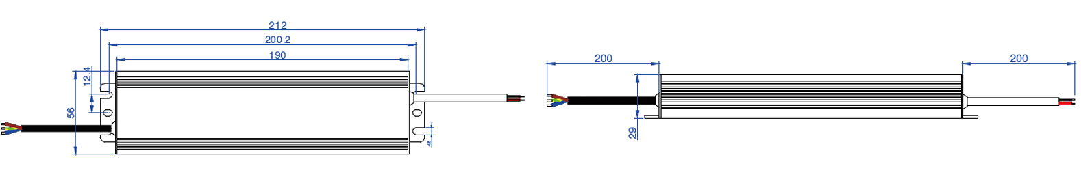 Электропитание 12V СИД SAA на открытом воздухе