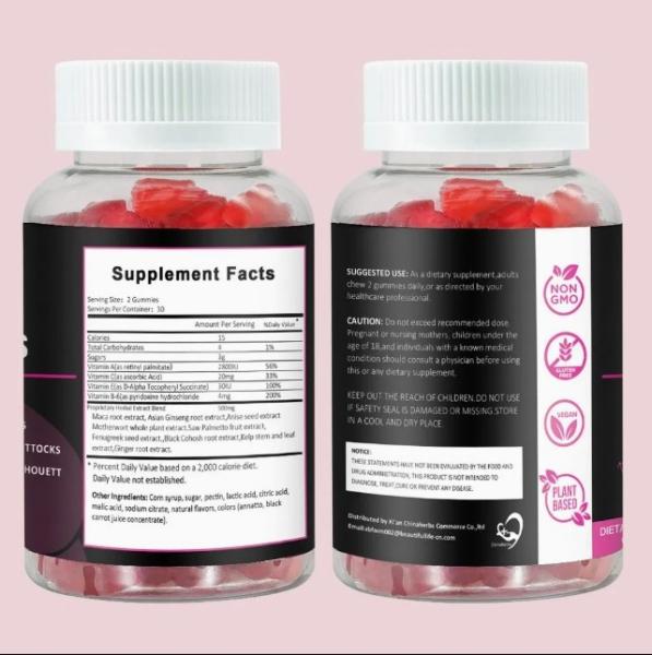 Custom Butt Firming Gummies Bbl Gummies Vitamins Gummies For Hip Enlargement