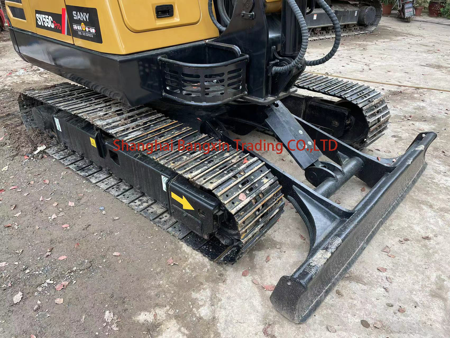 Global Sany SY55C Excavator 5 Ton Used Mini Excavator with Original Hydraulic Valve