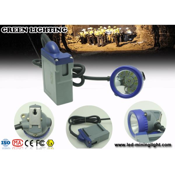 IP68 Waterproof 1.67W Led Cap Lamp Underground Mining​ light With Li Ion Battery