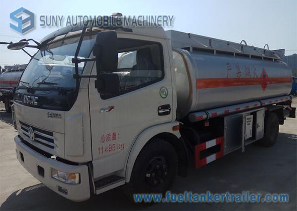 Oil Tanker Truck / Liquid Nitrogen Tanker Truck With Air Braking System