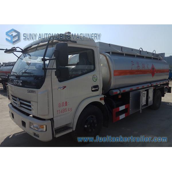 Oil Tanker Truck / Liquid Nitrogen Tanker Truck With Air Braking System
