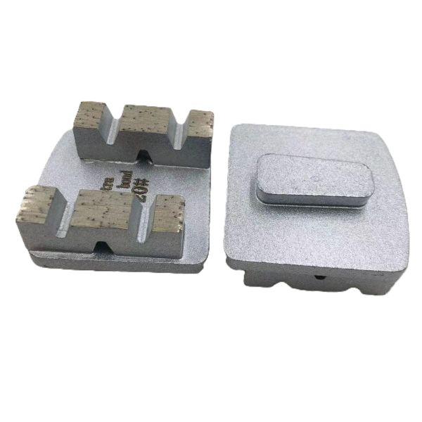 Husqvarna Redi Lock Metal Bond Diamond Grinding Shoes for Concrete