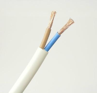 300/300V H03VV-F Cabo flexível 2c0,5mm2 Rvv