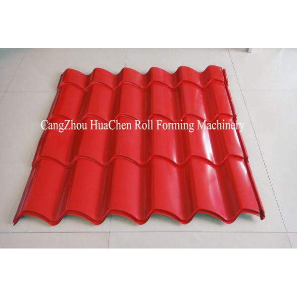 1250mm Double Layer Roll Forming Machine For Arc Cut Roofing Panel